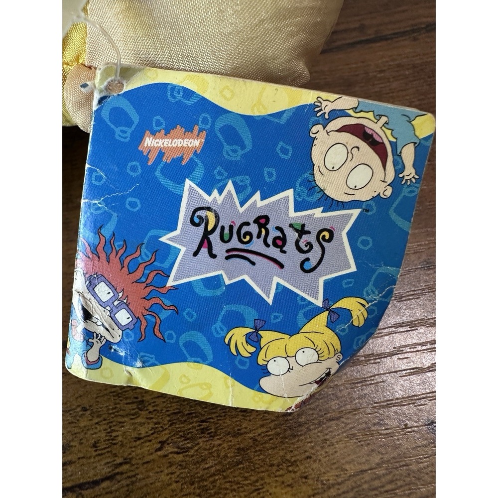 Vintage 1998 Rugrats Angelica Pickles Beanbag Plush Play-By-Play Nickelodeon Tag - Picture 3 of 8